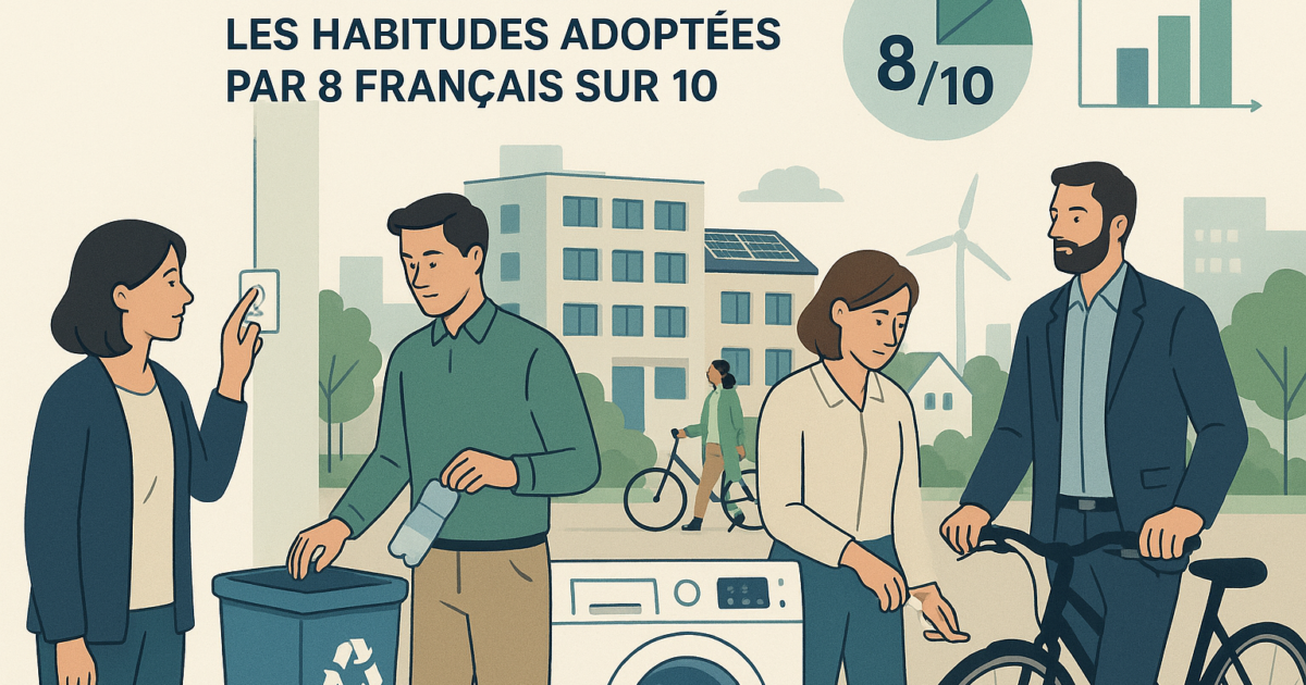 découvrez comment 8 français sur 10 adoptent des écogestes en 2026 pour préserver l'environnement au quotidien.