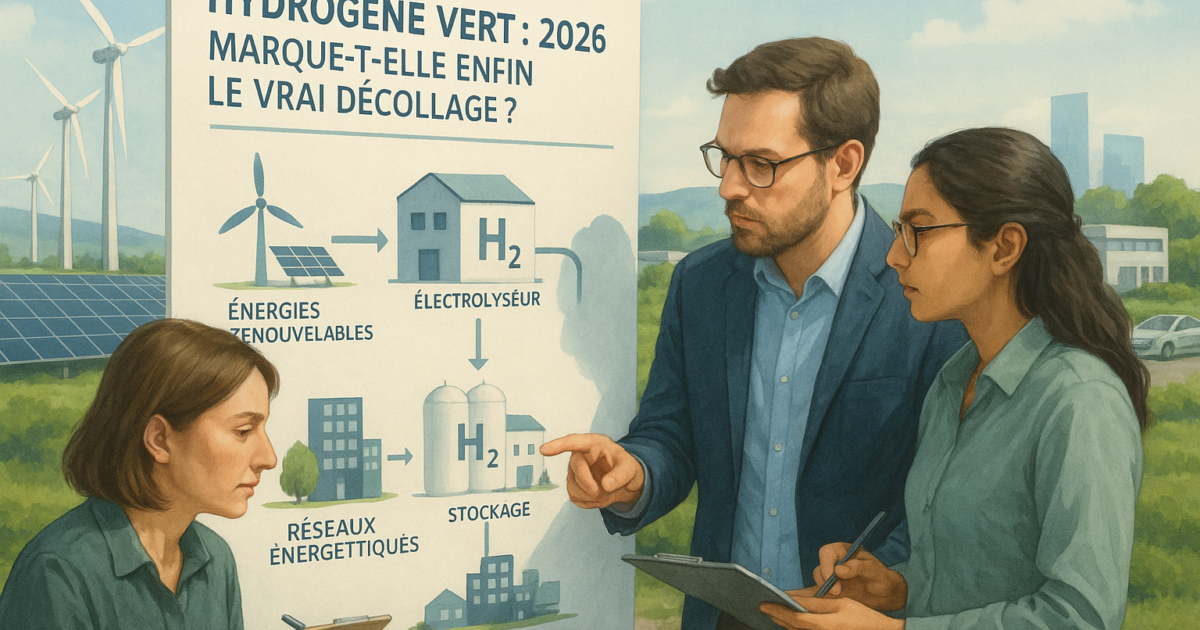 découvrez si l'année 2026 sera celle du véritable décollage de l'hydrogène vert, une énergie durable et prometteuse pour l'avenir écologique.