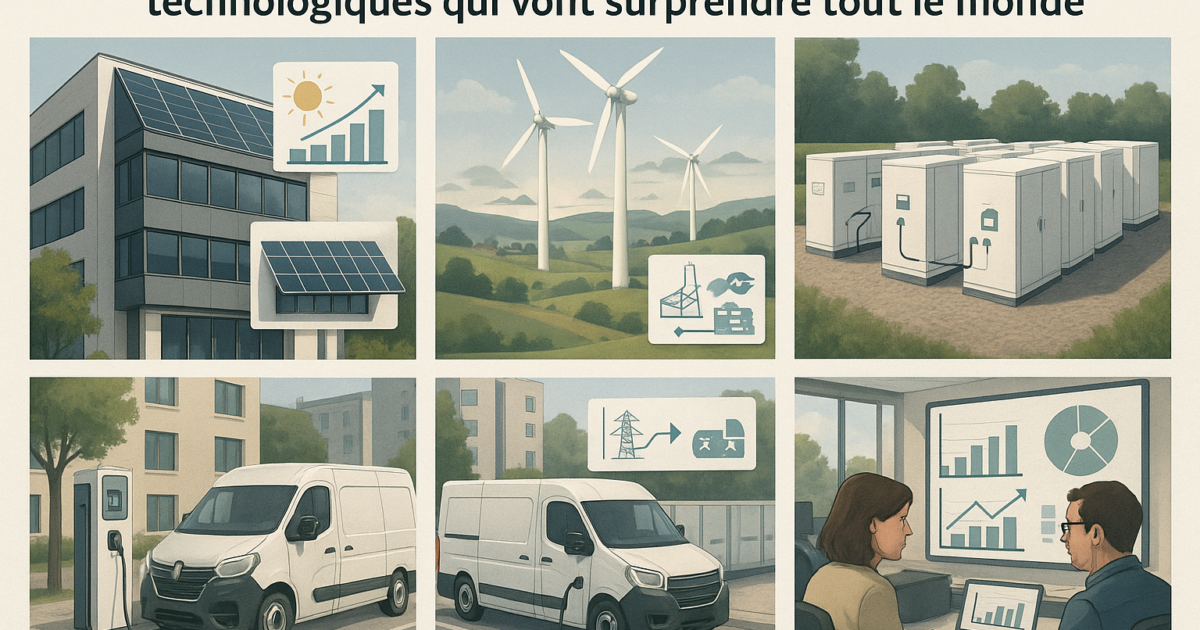 découvrez les 5 ruptures technologiques majeures qui révolutionneront la transition énergétique d'ici 2026 et transformeront notre avenir énergétique de manière inattendue.