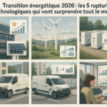 découvrez les 5 ruptures technologiques majeures qui révolutionneront la transition énergétique d'ici 2026 et transformeront notre avenir énergétique de manière inattendue.